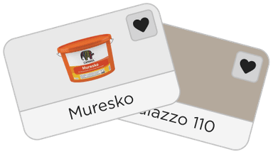 two color/product cards