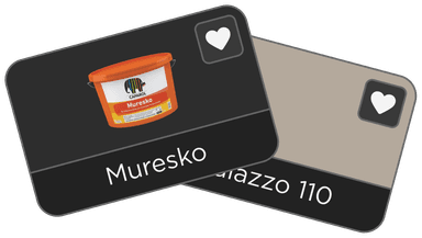 two color/product cards